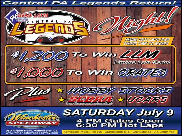 Winchester Speedway The Action Track